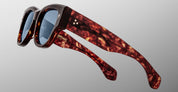Ottica Mondello Roma - Jacques Marie Mage - JMMEH-7U - CHELSIE - BRECCIA - Acetate - shape  - Havana - EYEWEAR - SUNGLASSES - Unisex,Uomo,Donna,Women,Men - lens  - Made In Japan