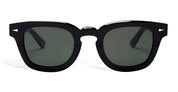Ottica Mondello Roma - Ahlem - AHL.000293.SUN - Champ De Mars - Black /  Grey Lens - Acetate - shape Panto - Black - EYEWEAR - SUNGLASSES - Unisex,Uomo,Donna,Women,Men - lens Grey - Made In France