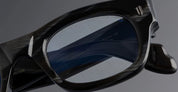 Ottica Mondello Roma - Cutler and Gross - CGLO-9261-48-01 - 9261 - OBSIDIAN RX - Acetate - shape Squared - Black - EYEWEAR - EYEGLASSES - Unisex,Uomo,Donna,Women,Men - lens Clear - Made In Italy