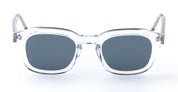Ottica Mondello Roma - Thom Browne - UES412A-G0002-000-48 - RECTANGULAR - CRYSTAL - Acetate - shape Rectangular - transparent - EYEWEAR - SUNGLASSES - Unisex,Uomo,Donna,Women,Men - lens Grey - Made In Japan