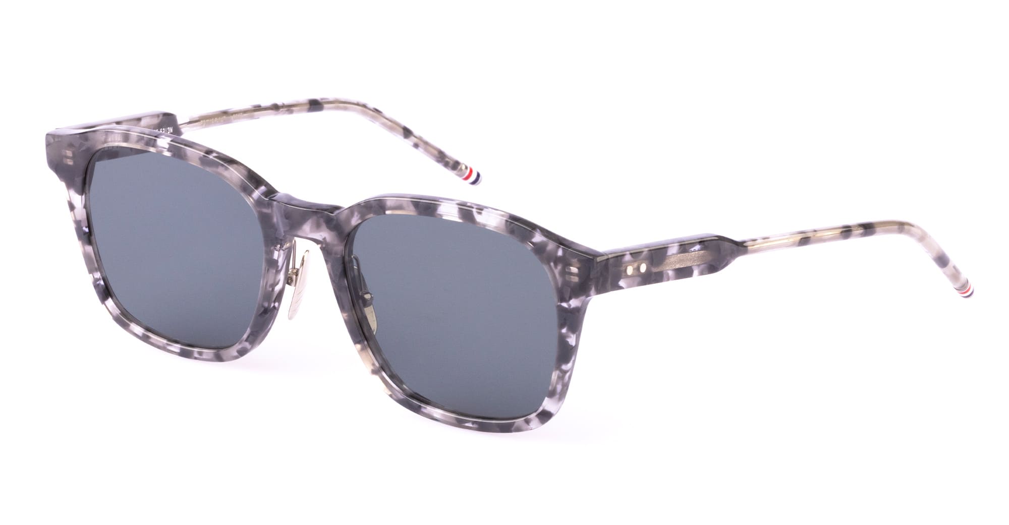 Ottica Mondello Roma - Thom Browne - UES934A-G0002-025-52 - RECTANGULAR - DARK GREY - Acetate - shape Rectangular - grey - EYEWEAR - SUNGLASSES - Unisex,Uomo,Donna,Women,Men - lens Grey - Made In Japan