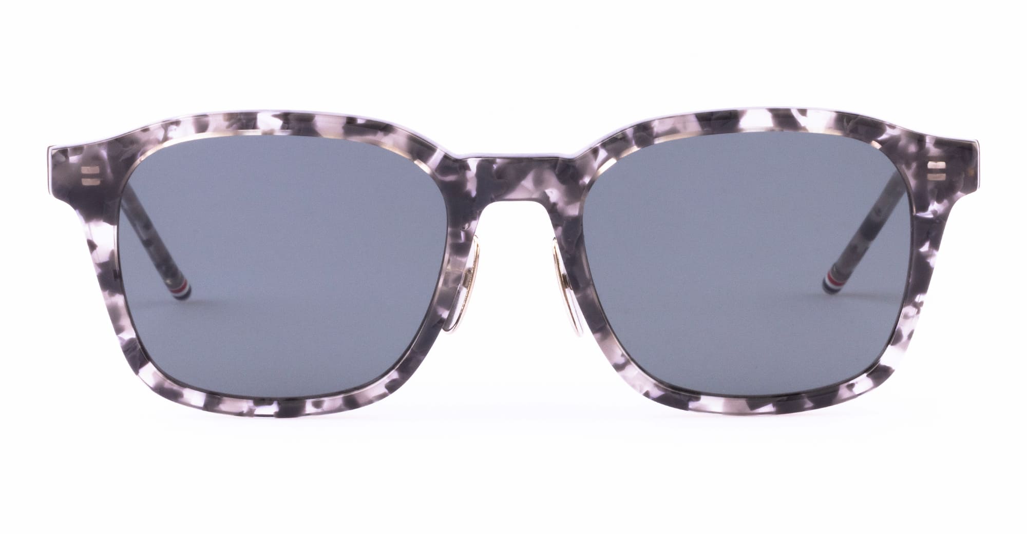 Ottica Mondello Roma - Thom Browne - UES934A-G0002-025-52 - RECTANGULAR - DARK GREY - Acetate - shape Rectangular - grey - EYEWEAR - SUNGLASSES - Unisex,Uomo,Donna,Women,Men - lens Grey - Made In Japan