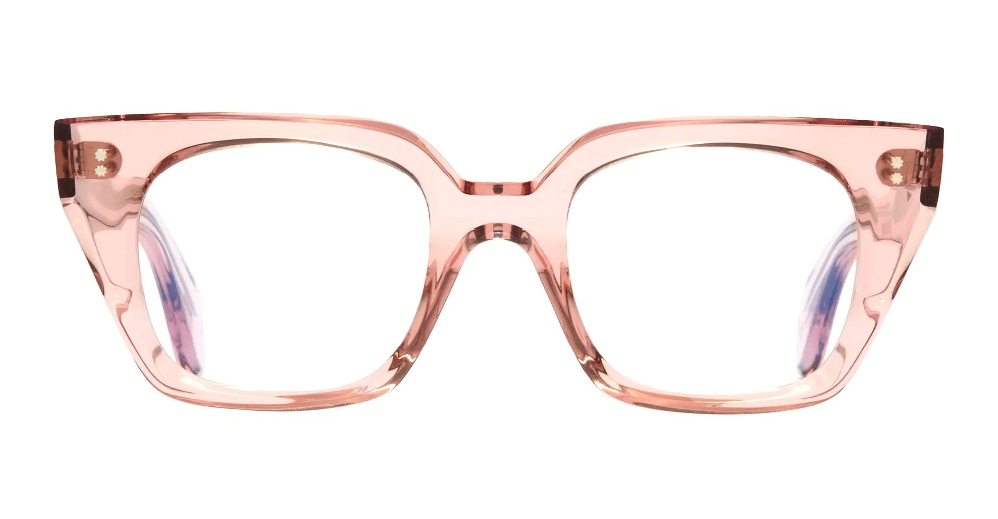 Ottica Mondello Roma - Cutler and Gross - CGOP-1411-48-06 - 1411 - DUSK RX - Acetate - shape Cat-eye - pink - EYEWEAR - EYEGLASSES - Donna,Women - lens Clear - Made In Italy