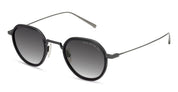 Ottica Mondello Roma - DITA - DTS475-A-02 - ARTOA.82X -  BLACK IRON / INK SWIRL / SILVER - Titanium - shape Round - black, silver - EYEWEAR - SUNGLASSES - Unisex,Uomo,Donna,Women,Men - lens Gradient grey - Made In Japan