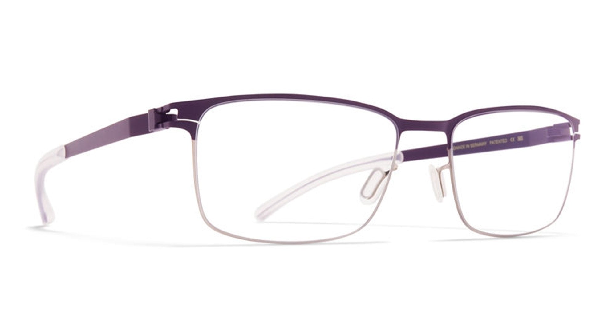 Ottica Mondello Roma - Mykita - 10087788 - GERHARD - Silver / Deep Purple RX - stainless steel - shape  - purple - EYEWEAR - EYEGLASSES - Donna,Women - lens  - Made In Germany