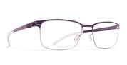 Ottica Mondello Roma - Mykita - 10087788 - GERHARD - Silver / Deep Purple RX - stainless steel - shape  - purple - EYEWEAR - EYEGLASSES - Donna,Women - lens  - Made In Germany