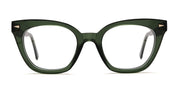 Ottica Mondello Roma - Ahlem - AHL.001106.OPT - Tunis - Dark Green RX - Acetate - shape Cat-eye - green - EYEWEAR - EYEGLASSES - Unisex,Uomo,Donna,Women,Men - lens Clear - Made In France