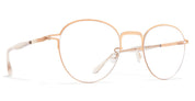 Ottica Mondello Roma - Mykita - 10083965 - TATE - CHAMPAGNE GOLD RX - stainless steel - shape Round - Gold - EYEWEAR - EYEGLASSES - Unisex,Uomo,Donna,Women,Men - lens Clear - Made In Germany