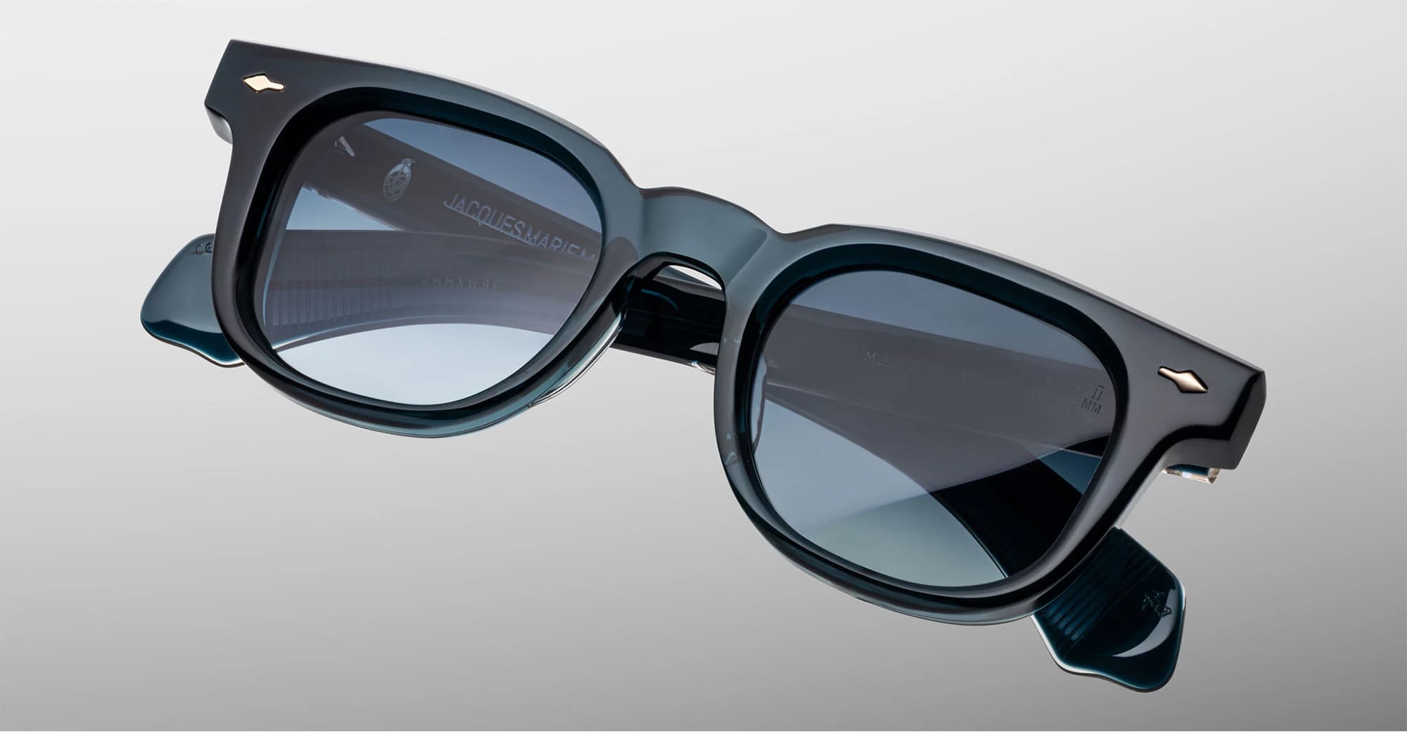 Ottica Mondello Roma - Jacques Marie Mage - JMMXW-9F - JAX 2 - INDIGO - Acetate - shape Wellington - blue - EYEWEAR - SUNGLASSES - Unisex,Uomo,Donna,Women,Men - lens Blue - Made In Japan