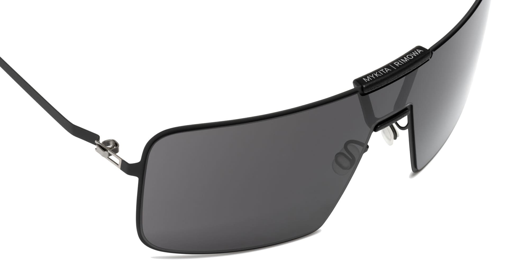 Ottica Mondello Roma - Mykita - 10087678 - MR004 MH73 - Black / Super Black len - stainless steel - shape  - Black - EYEWEAR - SUNGLASSES - Unisex,Uomo,Donna,Women,Men - lens  - Made In Germany