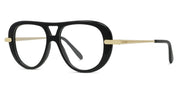 Ottica Mondello Roma - Loewe - LW50112I51001 - SLIM BLACK PILOT EYEGLASSES - Acetate, metal - shape Pilot - Black - EYEWEAR - EYEGLASSES - Donna,Women - lens Clear - Made In Italy