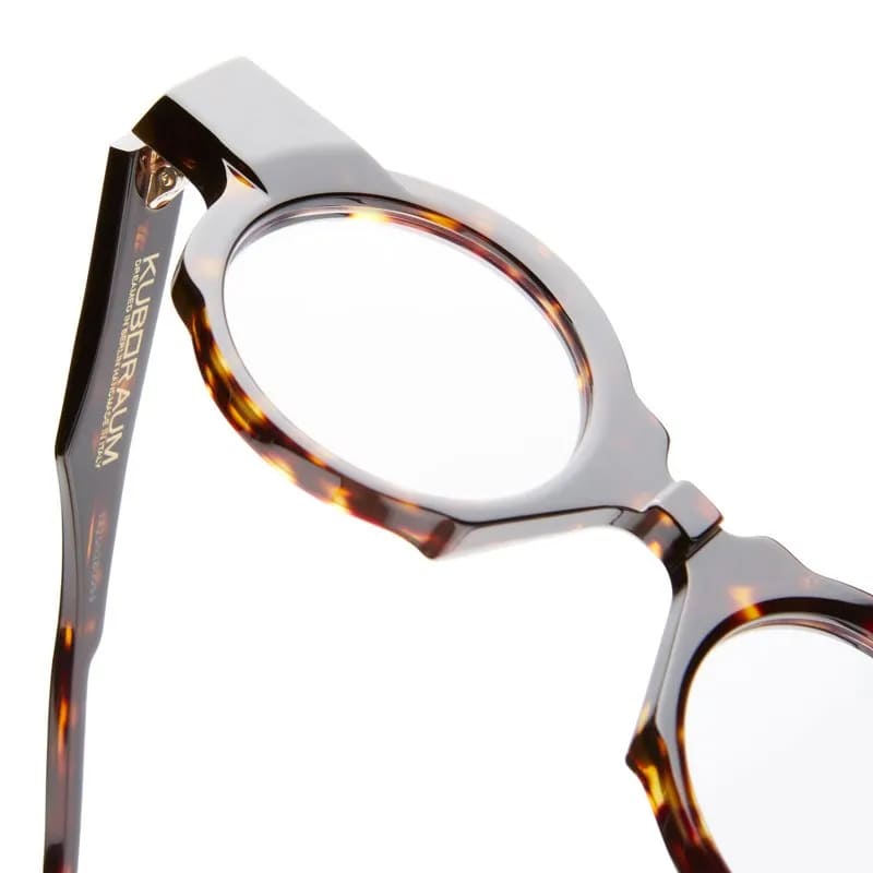 Ottica Mondello Roma - Kuboraum - KROK32TR000000OP - MASK K32 TR - TORTOISE RX - Acetate - shape Round - Tortoise - EYEWEAR - EYEGLASSES - Unisex,Uomo,Donna,Women,Men - lens Clear - Made In Italy