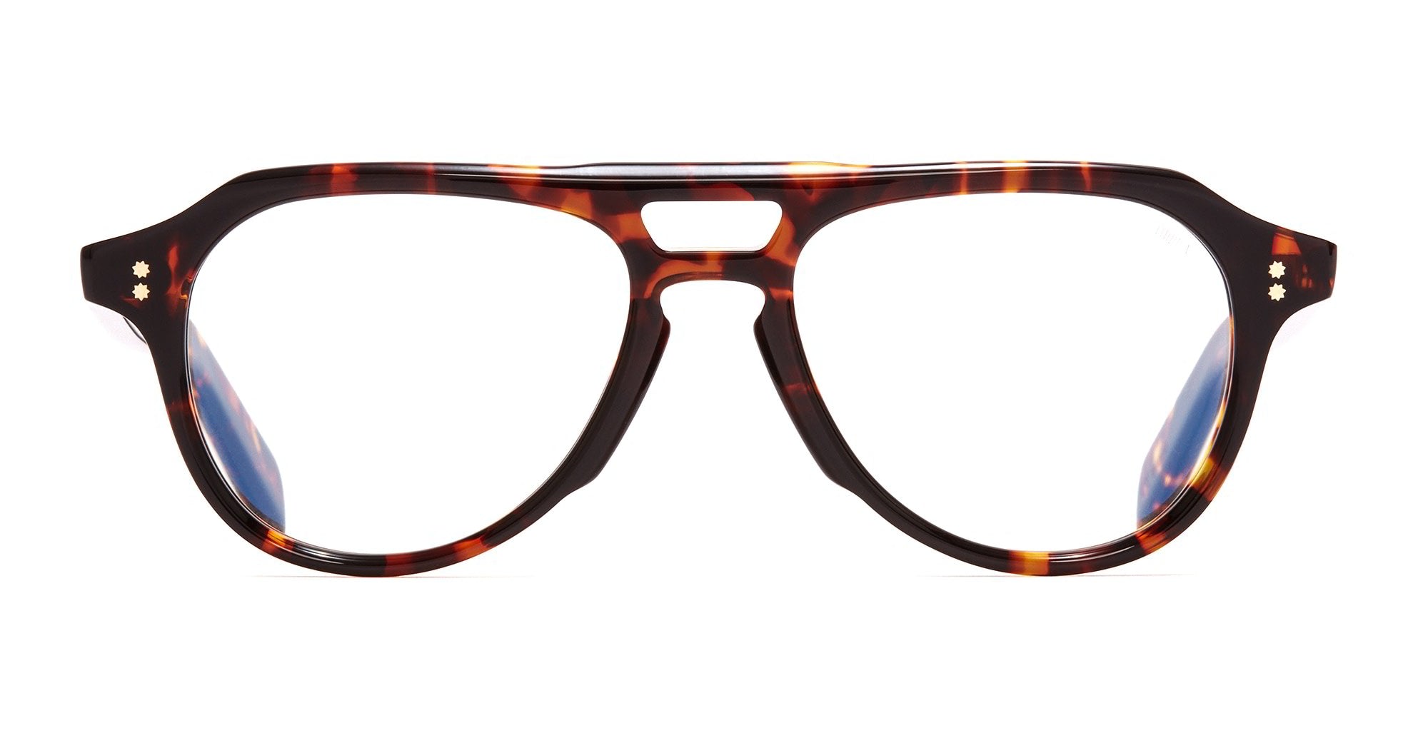Ottica Mondello Roma - Cutler and Gross - CGOP-GR18-51-02 - GR18 - MULTI HAVANA RX - Acetate - shape Aviator - Havana - EYEWEAR - EYEGLASSES - Unisex,Uomo,Donna,Women,Men - lens Clear - Made In Italy