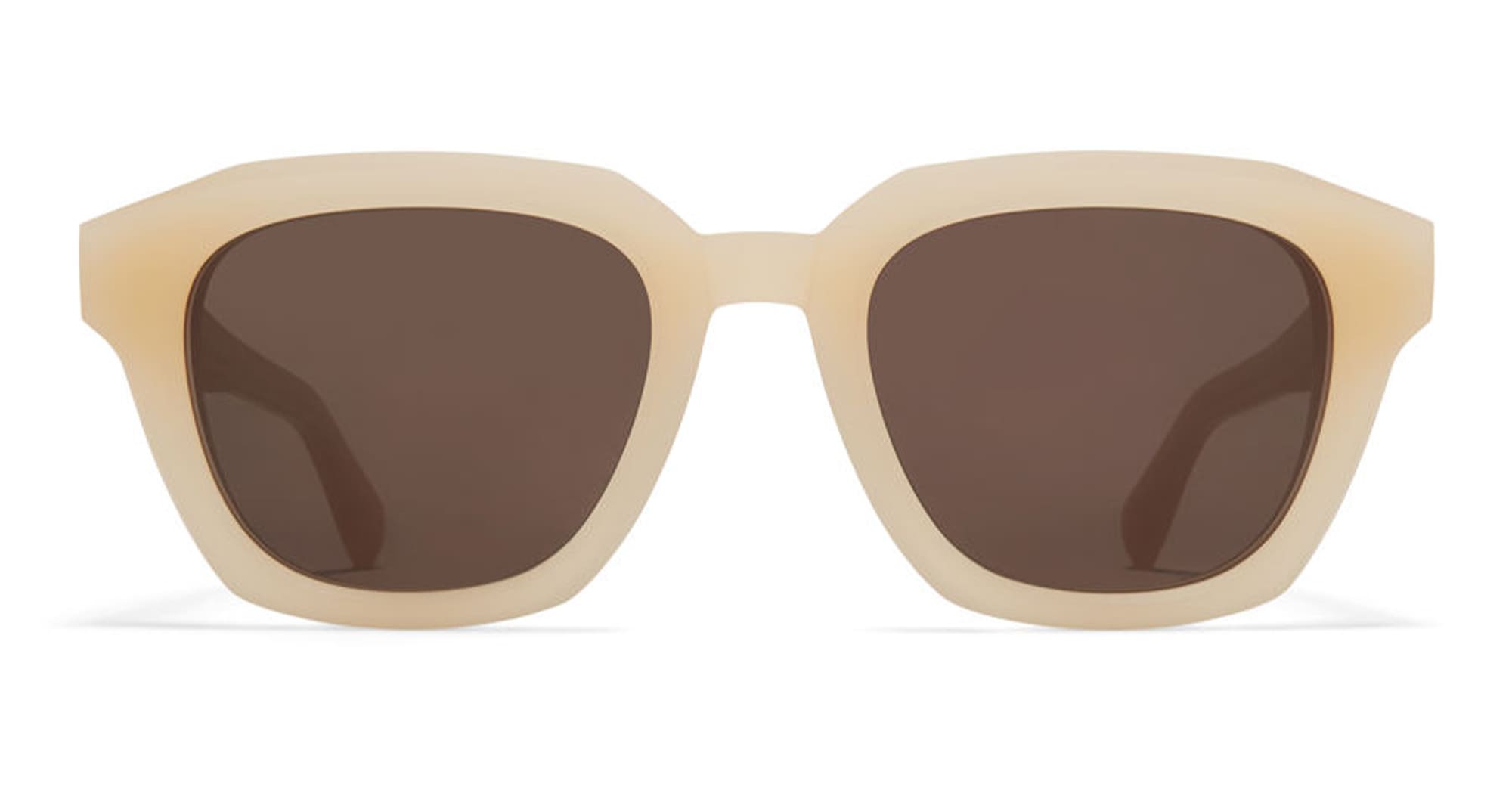Ottica Mondello Roma - Mykita - 10082818 - KIENE - C189 CHILLED RAW BLONDE - Acetate - shape Squared - cream - EYEWEAR - SUNGLASSES - Donna,Women - lens Brown - Made In Germany