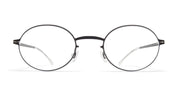 Ottica Mondello Roma - Mykita - 10088901 - EMMI - JET BLACK RX - stainless steel - shape Oval - Black - EYEWEAR - EYEGLASSES - Donna,Women - lens Clear - Made In Germany