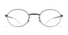 Ottica Mondello Roma - Mykita - 10088901 - EMMI - JET BLACK RX - stainless steel - shape Oval - Black - EYEWEAR - EYEGLASSES - Donna,Women - lens Clear - Made In Germany