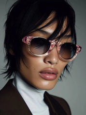 Ottica Mondello Roma - T HENRI - DCC - DIABLO - TRAVERSE - Acetate, titanium - shape Round - Black, gold - EYEWEAR - SUNGLASSES - Unisex,Uomo,Donna,Women,Men - lens Black - Made In Japan