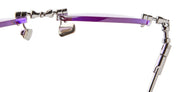 Ottica Mondello Roma - Kuboraum - KRSH64GM0000004L - MASK H64 - GUNMETAL - Metal - shape Cat-eye - grey - EYEWEAR - SUNGLASSES - Unisex,Uomo,Donna,Women,Men - lens violet - Made In Italy