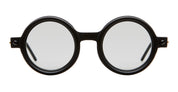 Ottica Mondello Roma - Kuboraum - KRS0P1BMH000002F - MASK P1 - BLACK MATT / HAVANA - Acetate - shape Round - black, havana - EYEWEAR - SUNGLASSES - Unisex,Uomo,Donna,Women,Men - lens Grey - Made In Italy