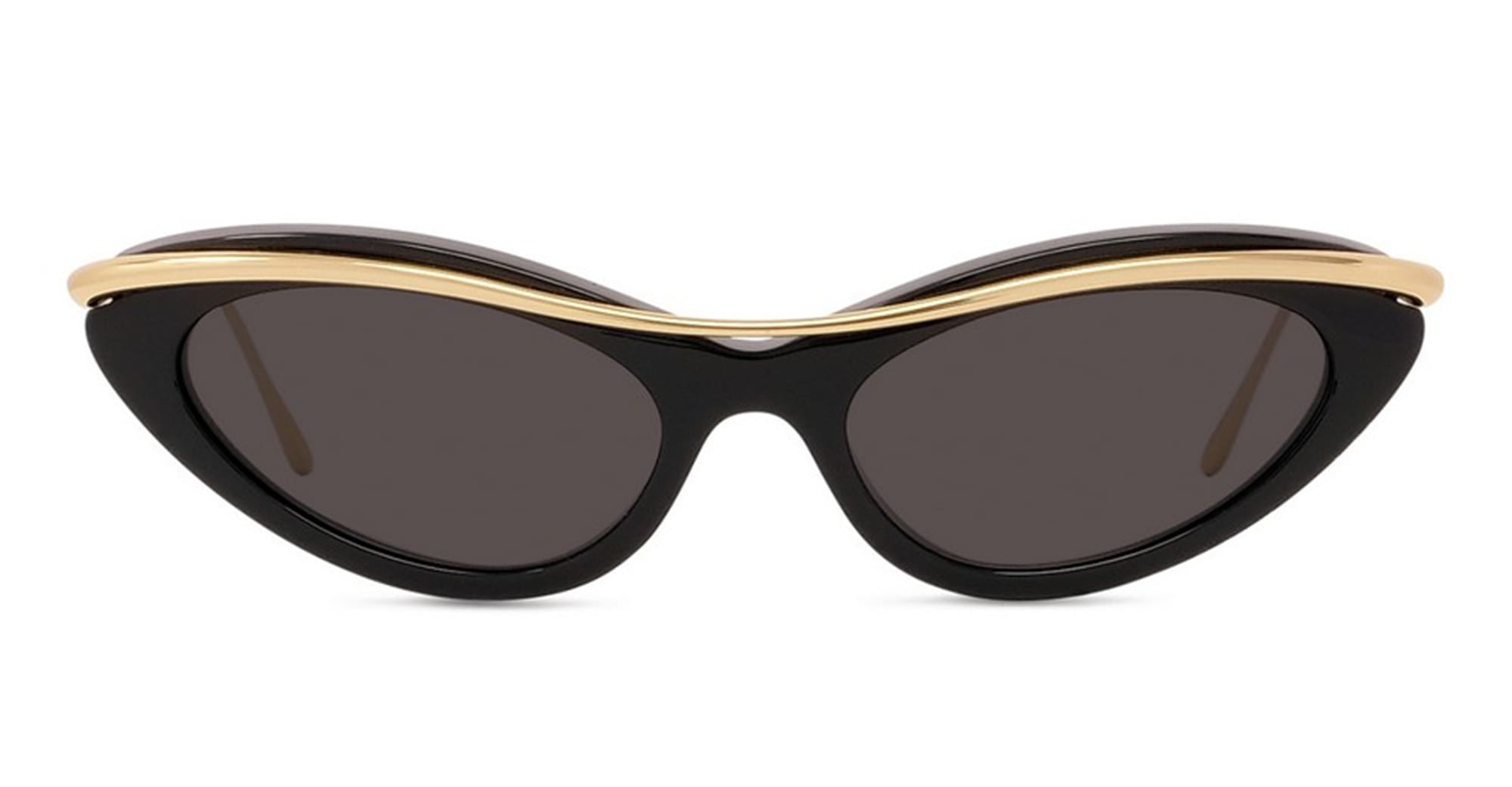 Ottica Mondello Roma - Loewe - LW40166I5101A - LW40166I - BLACK - Acetate, metal - shape Cat-eye - Black - EYEWEAR - SUNGLASSES - Donna,Women - lens Grey - Made In Italy