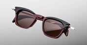 Ottica Mondello Roma - Jacques Marie Mage - JMMKEN-R7 - KENNEDY - BORDEAUX EMPIRE - Acetate, titanium - shape Panto - burgundy - EYEWEAR - SUNGLASSES - Unisex,Uomo,Donna,Women,Men - lens Brown - Made In Japan