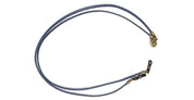 Leather detachable cord - blue