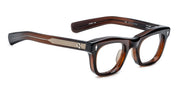 Ottica Mondello Roma - Jacques Marie Mage - JMMODRX-13W - GODARD - ZOLTAR RX - Acetate - shape Squared - brown - EYEWEAR - EYEGLASSES - Unisex,Uomo,Donna,Women,Men - lens Clear - Made In Japan