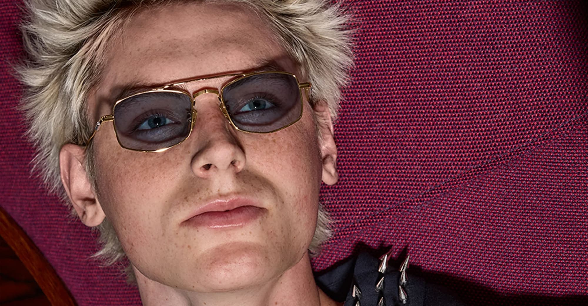 Ottica Mondello Roma - Cutler and Gross - GFSN-016-51-02 - THE GREAT FROG - BOWIE / GOLD - Titanium - shape  - Gold - EYEWEAR - SUNGLASSES - Unisex,Uomo,Donna,Women,Men - lens  - Made In Japan