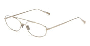Ottica Mondello Roma - Ahlem - AHL.004007.OPT - Simon - Grey Gold RX - Metal - shape Oval - light gold - EYEWEAR - EYEGLASSES - Unisex,Uomo,Donna,Women,Men - lens Clear - Made In France