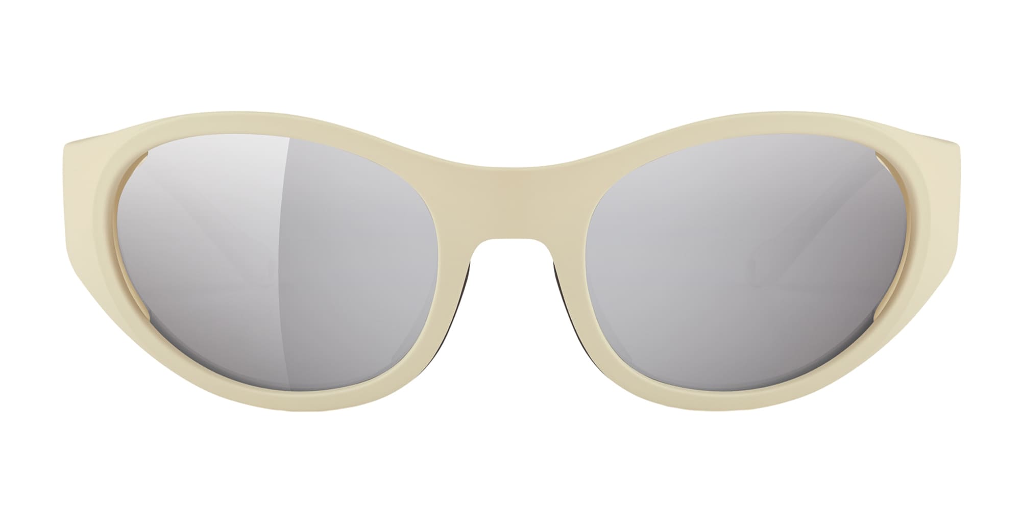  VZUM ALU - Tr90 - shape Oval - beige - EYEWEAR - SUNGLASSES - Uomo,Men - lens Grey - Made In Italy