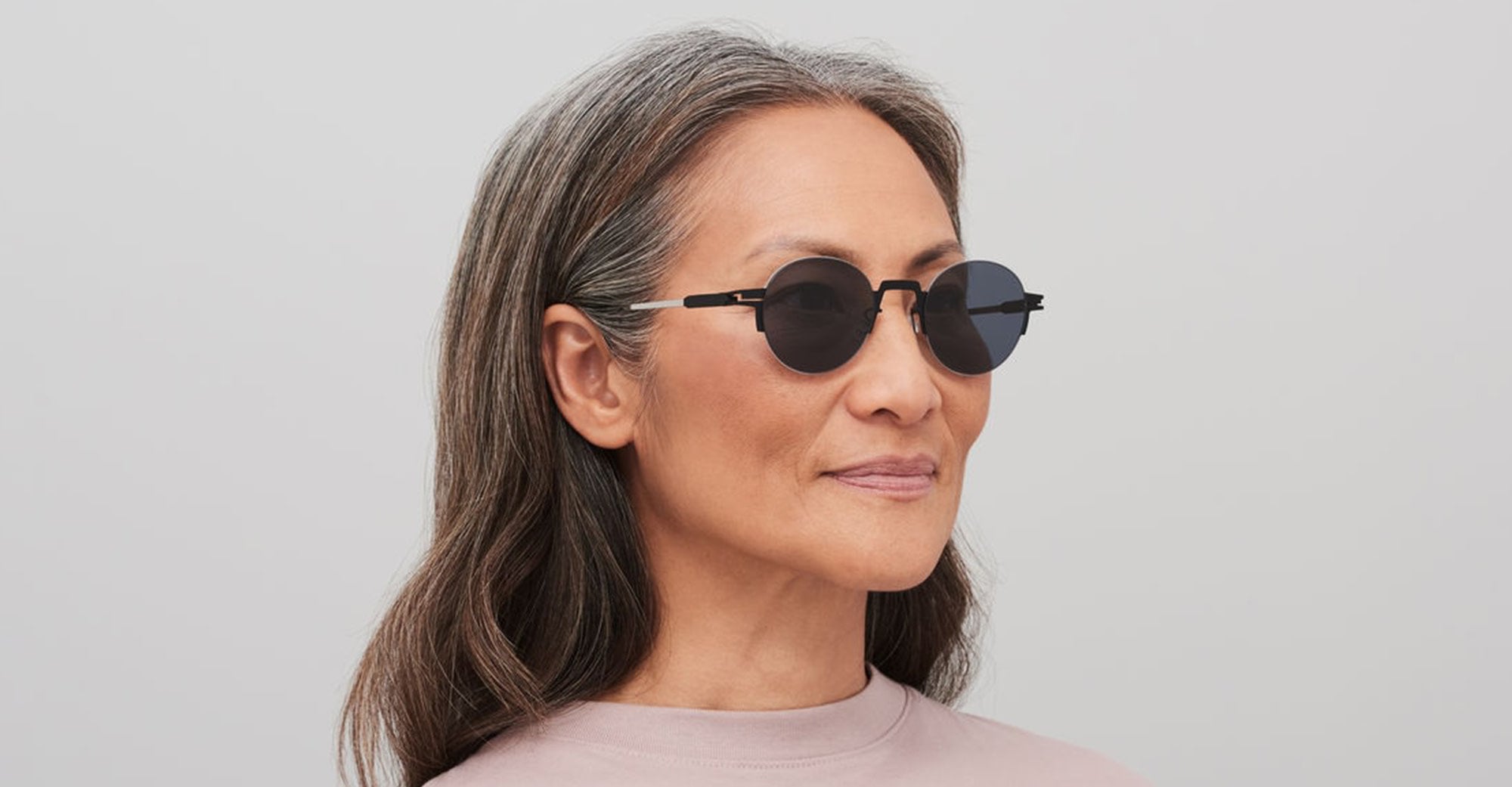 Ottica Mondello Roma - Mykita - 10091620 - STUDIO15.2 Black / Silver / Dark Grey Lens - stainless steel - shape  - black, silver - EYEWEAR - SUNGLASSES - Unisex,Uomo,Donna,Women,Men - lens  - Made In Germany