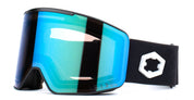 Ottica Mondello Roma - Out Of - XG14A287 - ELECTRA 3 - BLACK / NEW IRID GREEN - nylon - shape Mask - Black - EYEWEAR - GOGGLES - Unisex,Uomo,Donna,Women,Men - lens Green - Made In Italy