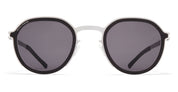 Ottica Mondello Roma - Mykita - 10087668 - MR001 AL1 - White Silver / Black / Coolgrey Lens - stainless steel - shape  - silver, black - EYEWEAR - SUNGLASSES - Unisex,Uomo,Donna,Women,Men - lens  - Made In Germany