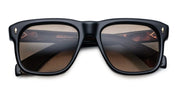 Ottica Mondello Roma - Jacques Marie Mage - JMMYVRX-15A - YVES - NOIR 15 - Acetate - shape Squared - Black - EYEWEAR - SUNGLASSES - Unisex,Uomo,Donna,Women,Men - lens yellow - Made In Japan