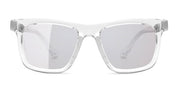 Ottica Mondello Roma - Alba Optics - 8050054517155 - ANVMA V.01 - CRYSTAL GLOSSY / VZUM ALU - Tr90 - shape Squared - Crystal - EYEWEAR - SUNGLASSES - Unisex,Uomo,Donna,Women,Men - lens Grey - Made In Italy
