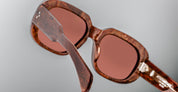 Ottica Mondello Roma - Jacques Marie Mage - JMMKB-28 - KOBO - BURLWOOD - Acetate - shape Oval - brown - EYEWEAR - SUNGLASSES - Unisex,Uomo,Donna,Women,Men - lens Brown - Made In Japan