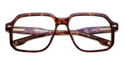 Ottica Mondello Roma - Jacques Marie Mage - JMMOTRX-H13 - DOMOTO - HONEYCOMB RX - Acetate - shape Squared - Havana - EYEWEAR - SUNGLASSES - Unisex,Uomo,Donna,Women,Men - lens Clear - Made In Japan