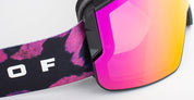 Ottica Mondello Roma - Out Of - XG159415M - ZENITH - FURRY / VIOLET MCI LENS MEDIUM - nylon - shape Mask - black, pink - EYEWEAR - GOGGLES - Unisex,Uomo,Donna,Women,Men - lens Pink - Made In Italy