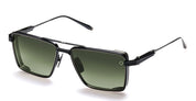 Ottica Mondello Roma - Akoni - AKS-504D-55 - SPRINT-A - BLACK MATTE / BLACK RHODIUM - Titanium - shape  - Black - EYEWEAR - SUNGLASSES - Uomo,Men - lens  - Made In Japan