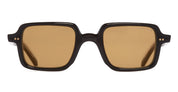 Ottica Mondello Roma - Cutler and Gross - CGSN-GR02-48-01 - GR02 - BLACK - Acetate - shape Rectangular - blue - EYEWEAR - SUNGLASSES - Unisex,Uomo,Donna,Women,Men - lens Brown - Made In Italy