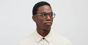 Ottica Mondello Roma - Mykita - 10066821 - FIR MH49 - Black / Matte Silver RX - stainless steel - shape Squared - black, silver - EYEWEAR - EYEGLASSES - Unisex,Uomo,Donna,Women,Men - lens Clear - Made In Germany