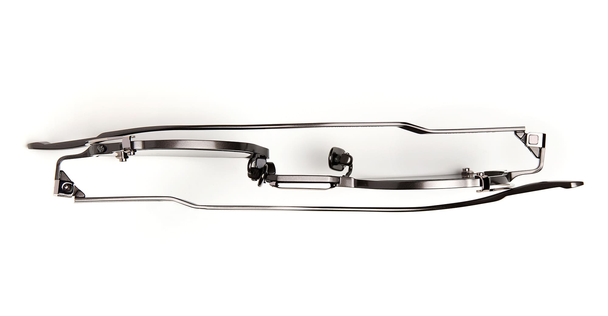 Ottica Mondello Roma - Movitra - TECTUM 01-C2 - TECTUM 01 - C2 Gunmetal / Silver Lens - Titanium - shape Round - grey - EYEWEAR - SUNGLASSES - Uomo,Men - lens silver - Made In Italy
