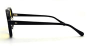 Ottica Mondello Roma - Julius Tart - JTPL-027A-FY-02 - HOLLY - BLACK / YELLOW LENS - Acetate - shape  - Black - EYEWEAR - SUNGLASSES - Uomo,Men - lens  - Made In Japan