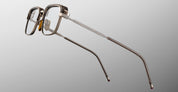 Ottica Mondello Roma - Jacques Marie Mage - JMMCMRX-4E - COMANCHE - TEMPEST RX - Titanium - shape Rectangular - Silver - EYEWEAR - EYEGLASSES - Unisex,Uomo,Donna,Women,Men - lens Clear - Made In Japan
