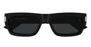 Ottica Mondello Roma - Saint Laurent - SL 837-001 - SL 837-001 - BLACK - Acetate - shape Rectangular - Black - EYEWEAR - SUNGLASSES - Unisex,Uomo,Donna,Women,Men - lens Grey - Made In Italy