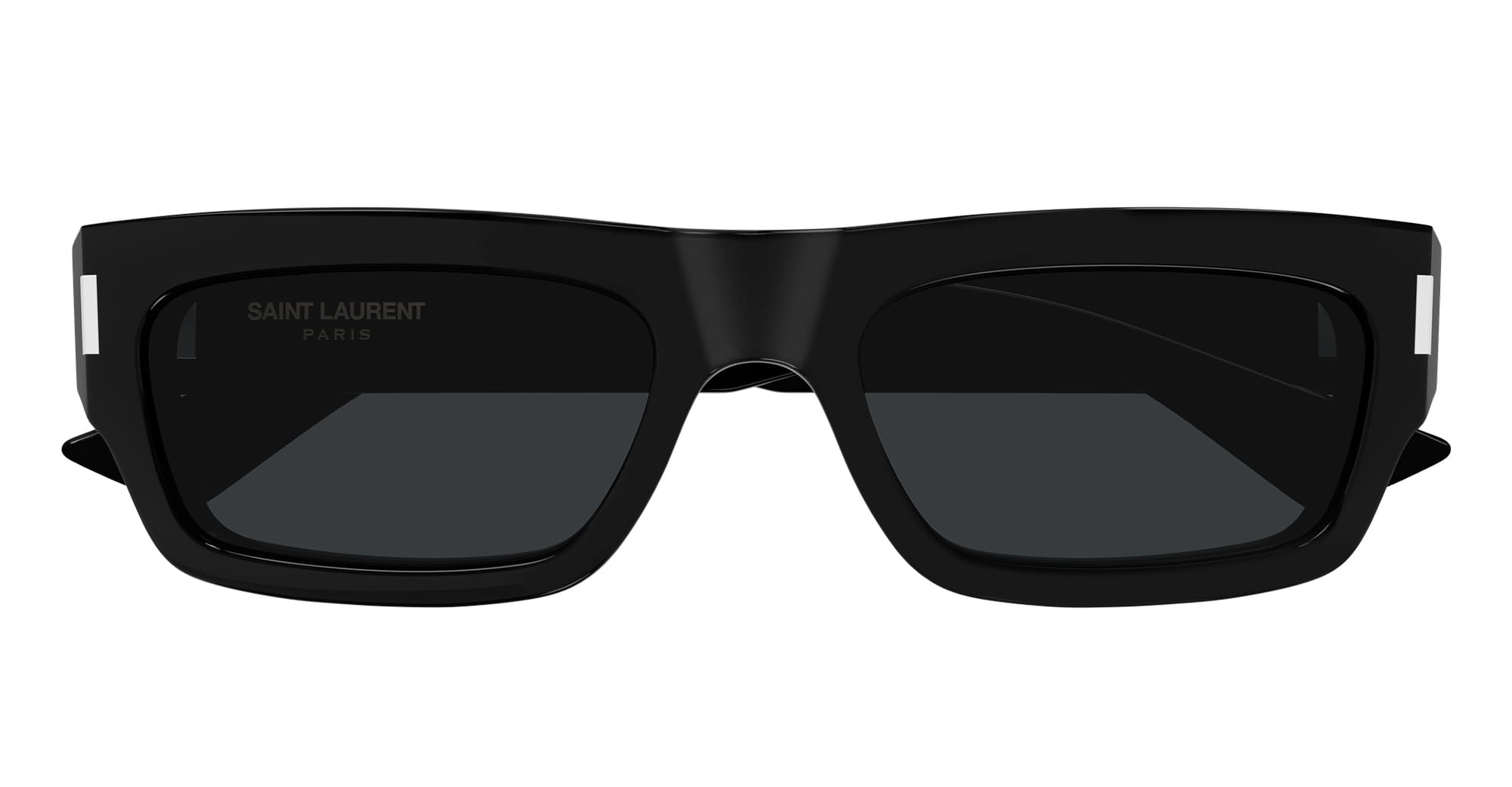 Ottica Mondello Roma - Saint Laurent - SL 837-001 - SL 837-001 - BLACK - Acetate - shape Rectangular - Black - EYEWEAR - SUNGLASSES - Unisex,Uomo,Donna,Women,Men - lens Grey - Made In Italy