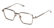 Ottica Mondello Roma - Akoni - AKX-529B-50 - GIANO - BRUSHED BLACK PALLADIUM / 12K GOLD RX - Titanium - shape Squared - Black, gold - EYEWEAR - EYEGLASSES - Unisex,Uomo,Donna,Women,Men - lens Clear - Made In Japan