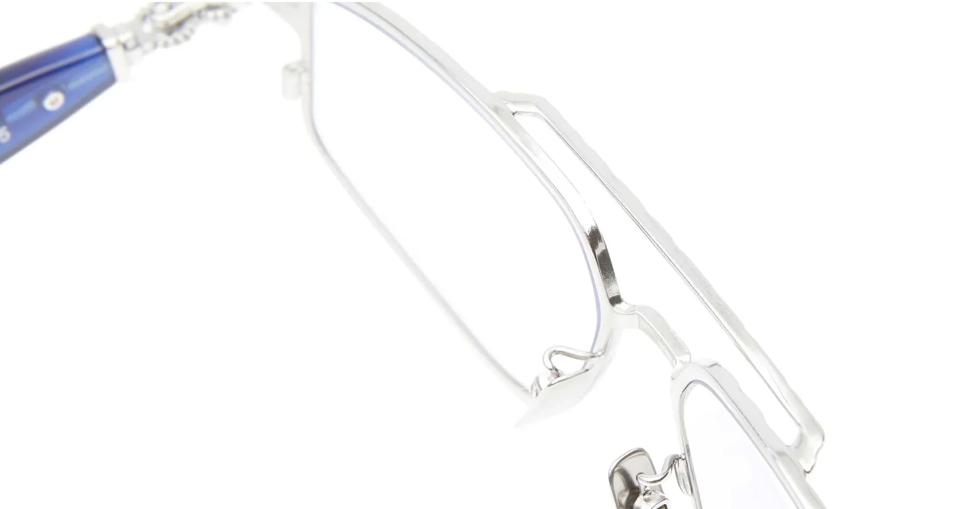 Ottica Mondello Roma - Kuboraum - KROJ73SI000000OP - MASK J73 SI - SILVER RX - Metal - shape Oval - Silver - EYEWEAR - EYEGLASSES - Unisex,Uomo,Donna,Women,Men - lens Clear - Made In Italy