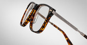 Ottica Mondello Roma - Jacques Marie Mage - JMMKDRX-13V - KIRKLAND - BEAU RX - acetate, titanium  - shape Navigator - Tortoise - EYEWEAR - EYEGLASSES - Uomo,Men - lens Clear - Made In Japan