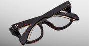 Ottica Mondello Roma - Jacques Marie Mage - JMMDERX-18Q - DEALAN - ETNA RX - Acetate - shape  - Tortoise - EYEWEAR - EYEGLASSES - Unisex,Uomo,Donna,Women,Men - lens  - Made In Japan